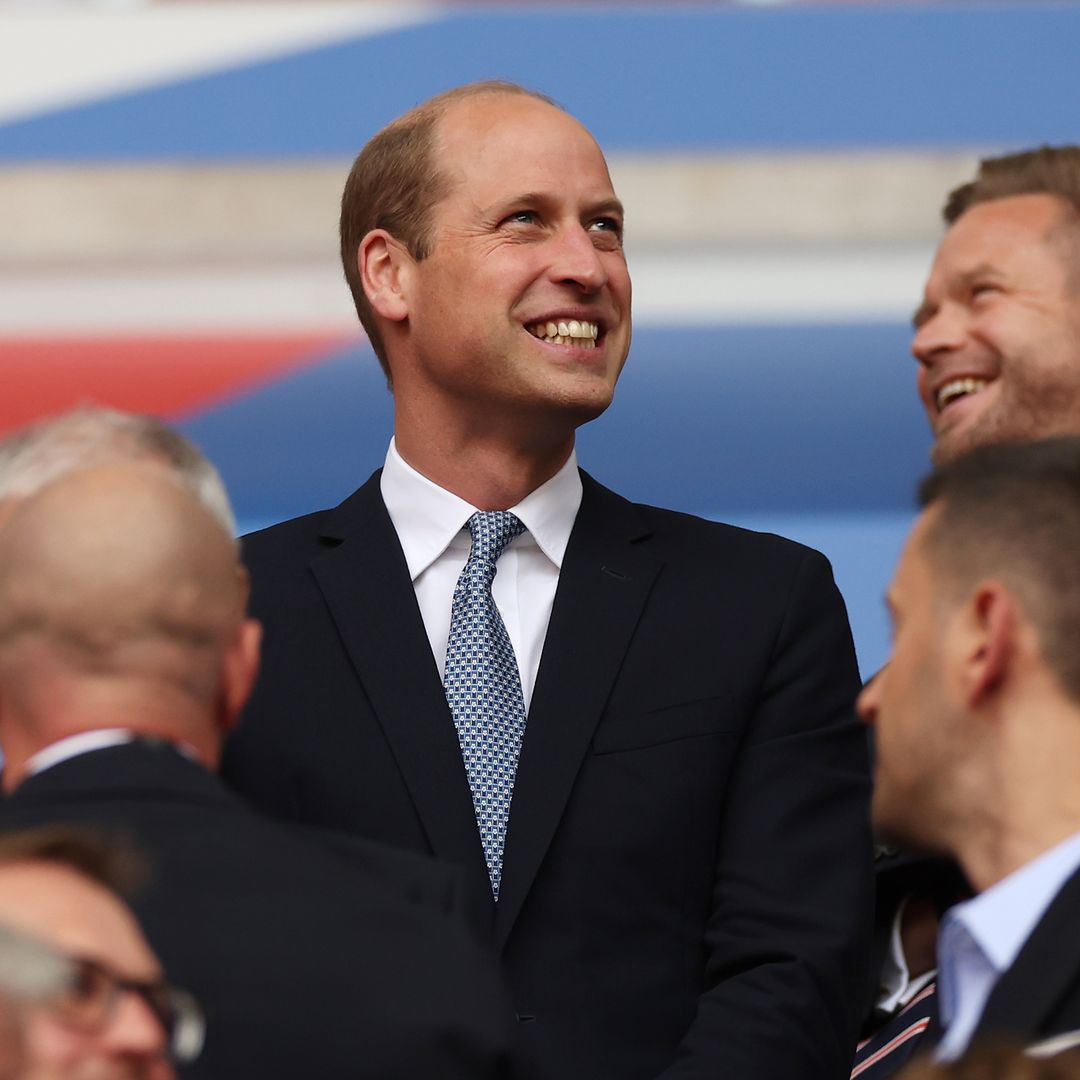 Prince William scores fashion goal with £185 accessory at Euro 2024 match