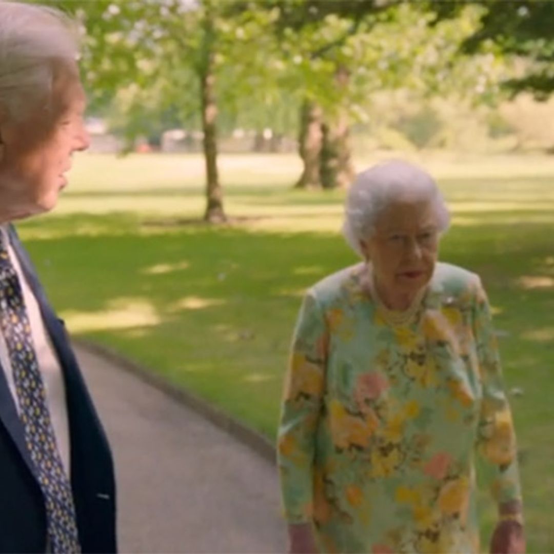 Sir David Attenborough talks nerves filming with the Queen