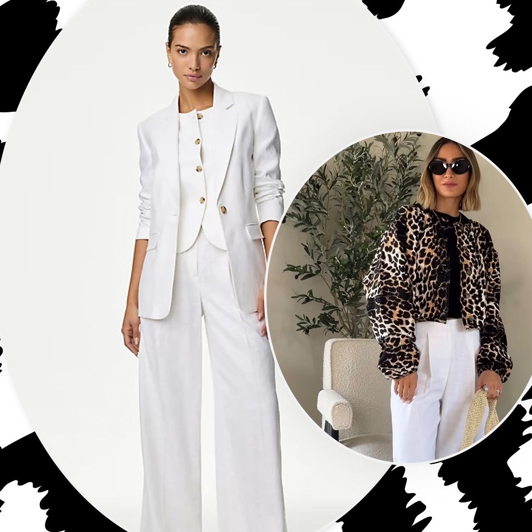 Frankie Bridge has found the 'perfect' white trousers for summer - and they're just £39 at M&S