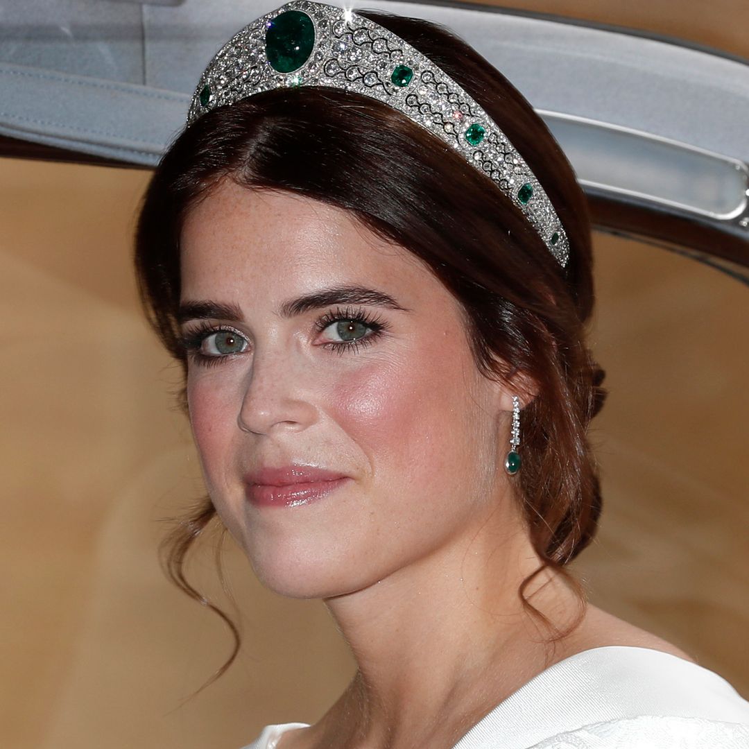 Princess Eugenie shares breathtaking photo of back-baring wedding dress for heartfelt reason