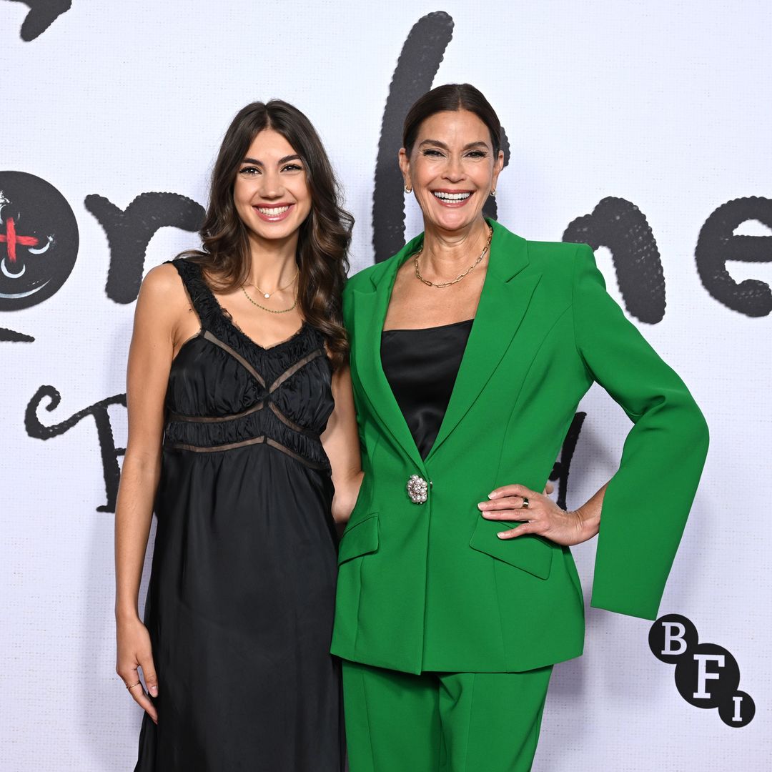 Teri Hatcher's daughter Emerson Tenney is her mother's double in head turning red carpet outing