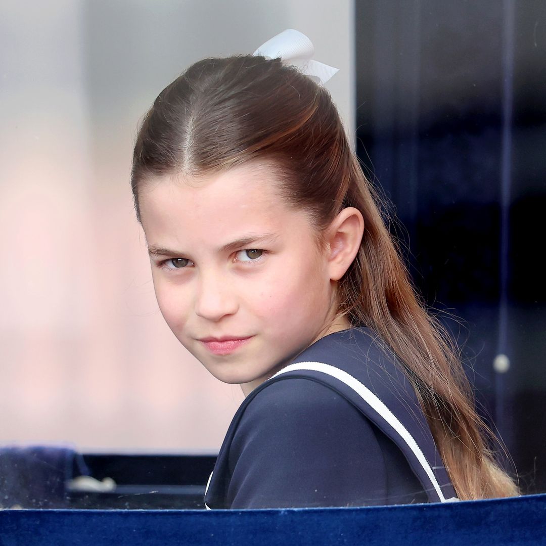 Princess Charlotte channels Princess Kate in glittering sequin dress and boho braids at Taylor Swift concert