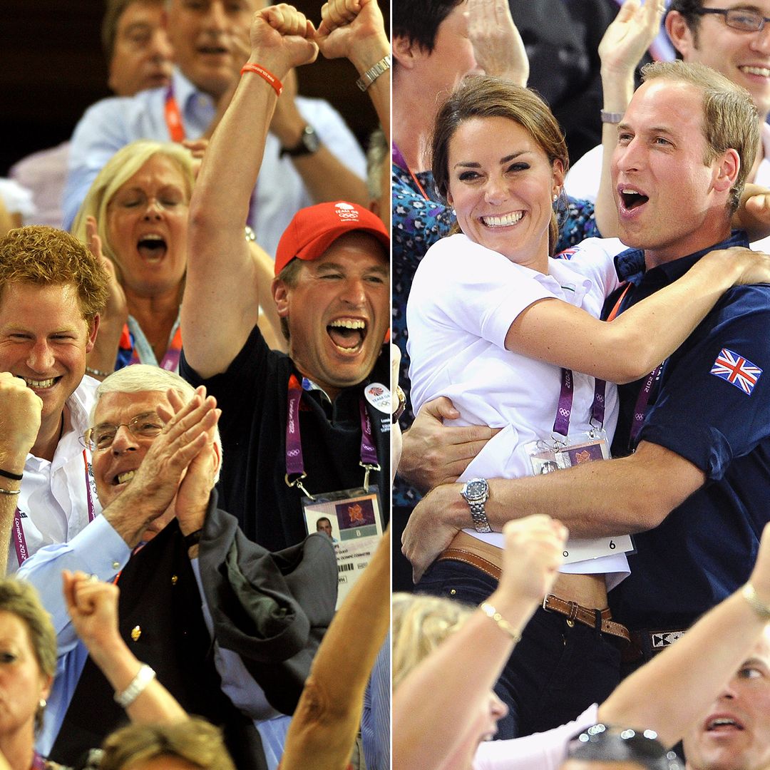 When royals get caught up in the Olympic spirit - 10 of their best reactions