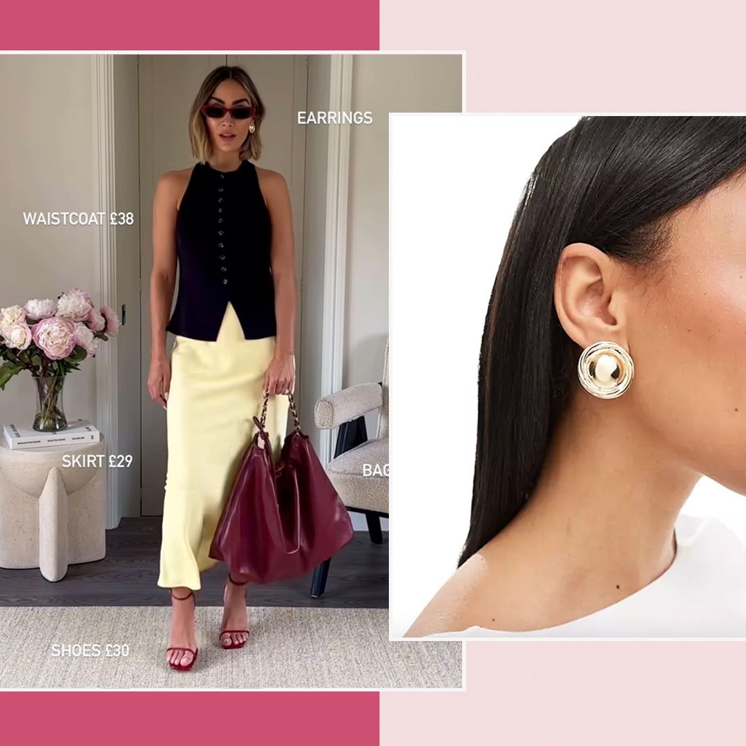 Frankie Bridge makes these £6 earrings look like they’re designer