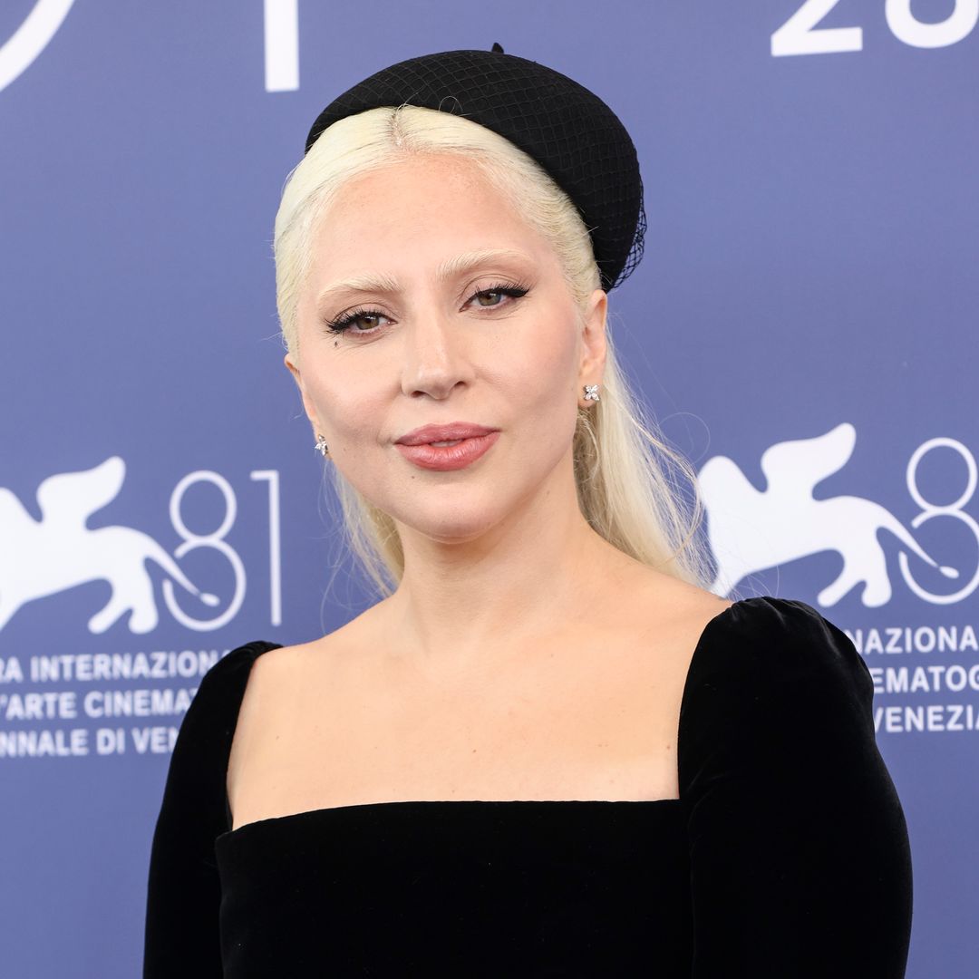 Lady Gaga oozes glam in black velvet dress after losing 'a lot of weight' says co-star