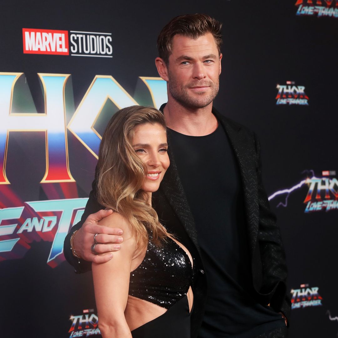 Chris Hemsworth's wife Elsa Pataky captures candid moment of Marvel star with mini-me kids in at-home photo