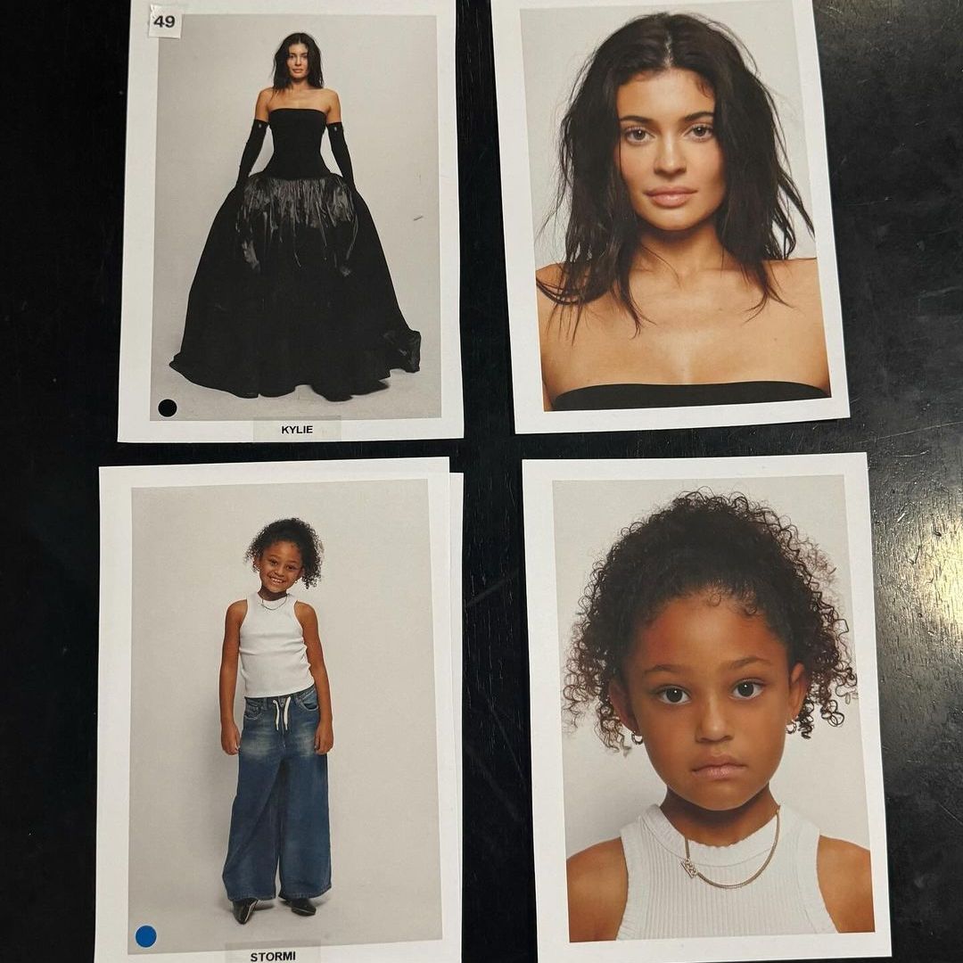 Kylie Jenner's daughter Stormi, 6, models during almost missed PFW moment