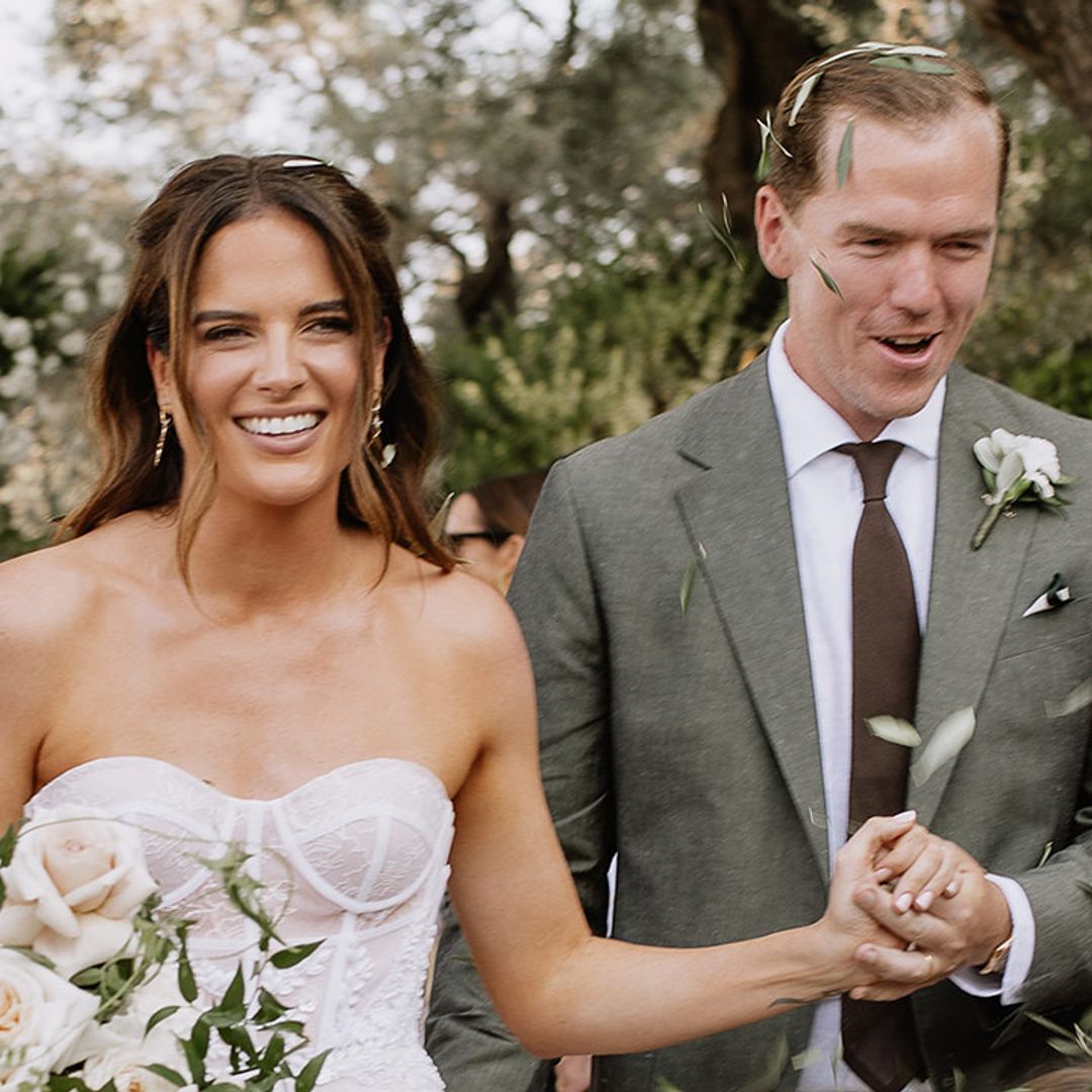 Exclusive: Binky Felstead and Max Fredrik Darnton share photos from their dream wedding day