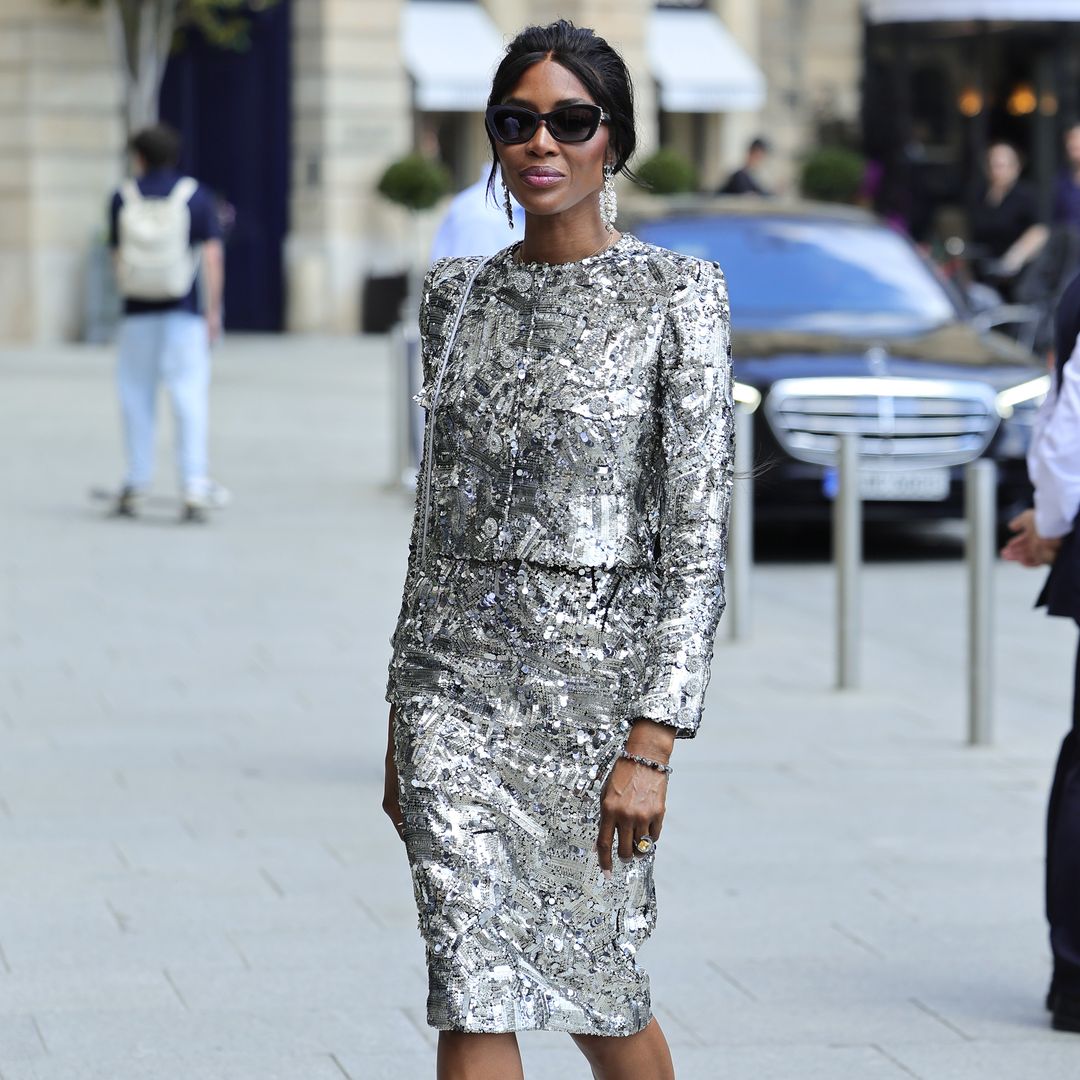 Naomi Campbell's post-feud dress is sheer excellence