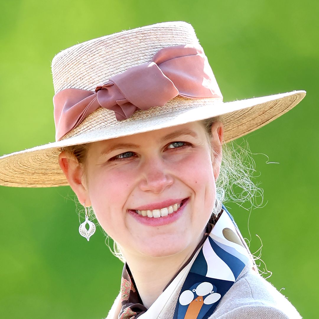 Lady Louise Windsor is all smiles as she shows off impressive carriage driving skills