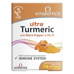 Ultra Turmeric with Black Pepper & Vitamin D 60 Tablets