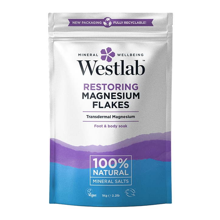 Westlab Magnesium Flakes 1kg image 1