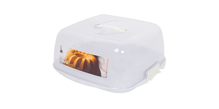 Sistema Bakery Plastic Cake & Muffin Box 8.8L, best cake storage boxes, decorative storage tins