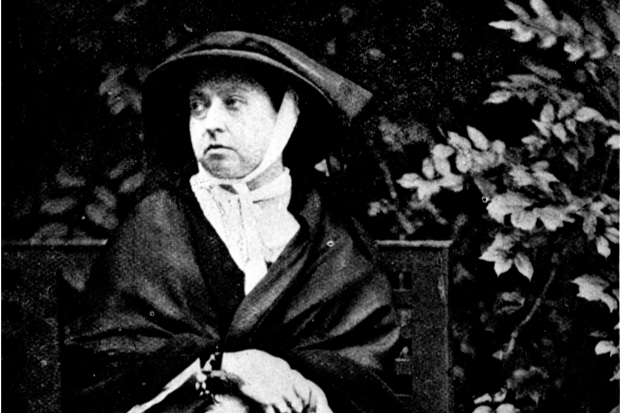 Queen Victoria pictured c1862 during her period of mourning