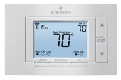 White Rodgers 1F85U-42PR, Digital Programmable Thermostat, Universal, 4 Heat/2 Cool