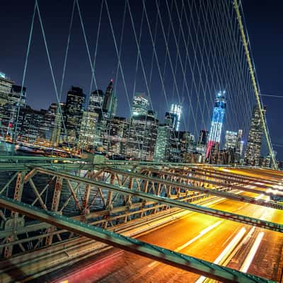 Brooklyn Bridge, New York City, USA