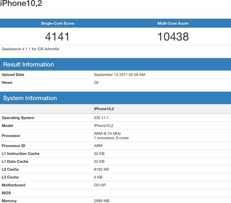 a11geekbench