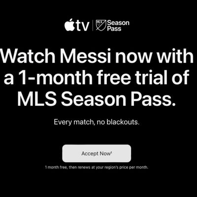 messi mls season pass trial