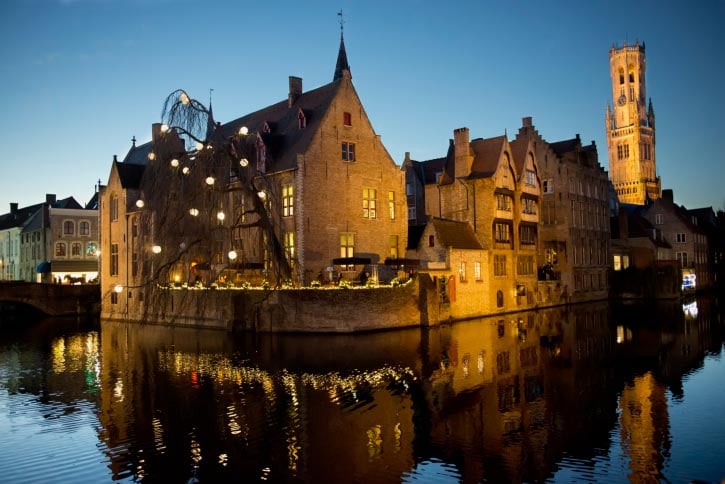 A Picture from Bruges, The largest city and Capital of Belgium.