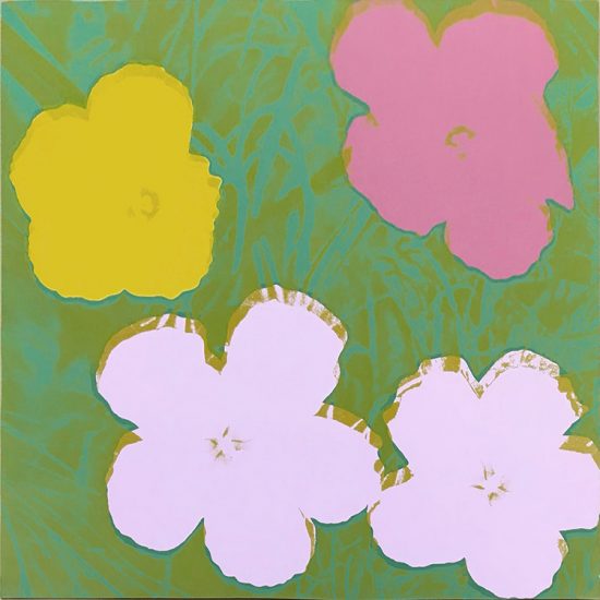 Andy Warhol Flowers Series 1970