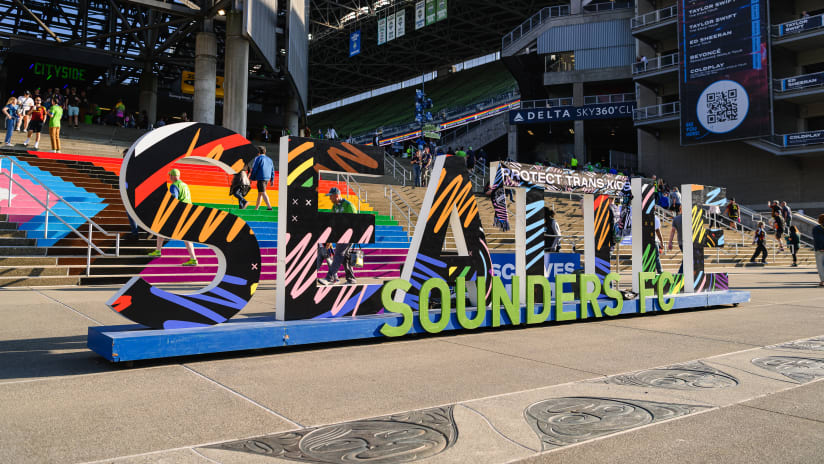 Sounders celebrate Pride Month with festivities throughout June