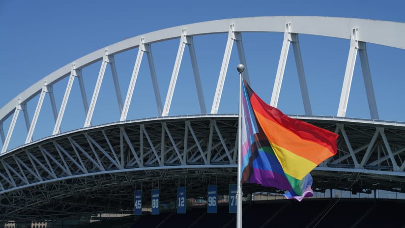 MEDIA ADVISORY: RSVP to Join Sounders FC, Reign FC and Starbucks for Progress Pride Flag Raising at Lumen Field on Friday, June 21, Featuring Sounders and Reign Players