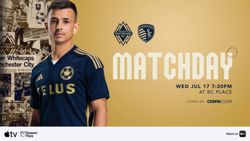 Preview: 'Caps return to BC Place for '80s Match against Sporting KC, look to continue unbeaten run | Watch on MLS Season Pass