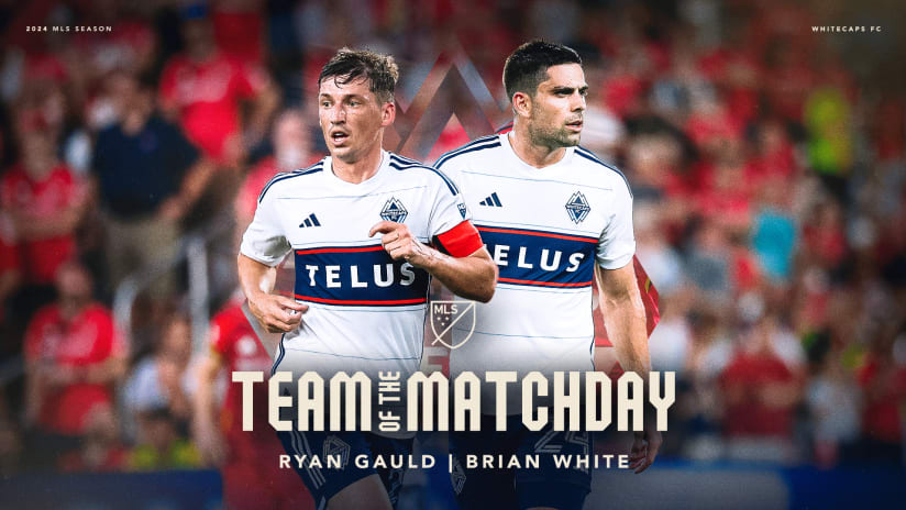 Brian White and Ryan Gauld named to MLS Team of the Matchday for Matchday 26