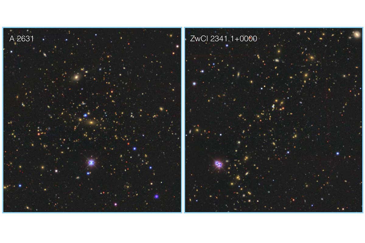 Optical images of the two most massive clusters of the Saraswati supercluster