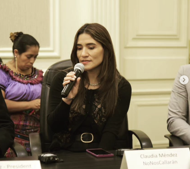 瓜地馬拉媒體主持人曼德斯（Claudia Mendez）   圖片來源/Claudia Mendez IG