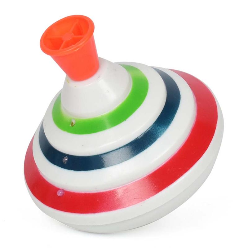 Flashing Spinning Top Toy Gyro With Music Flash Gyroscope Top LED Gyro ...