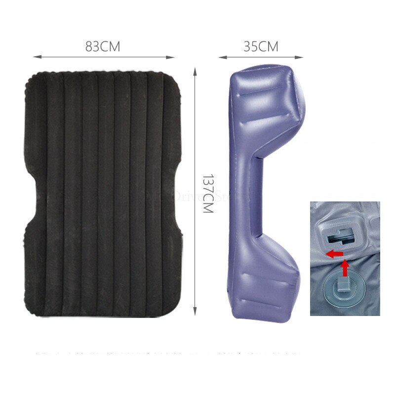 Car Back Seat Cover Car Air Mattress Travel Bed Inflatable Mattress Air Bed Good Inflatable Car Bed