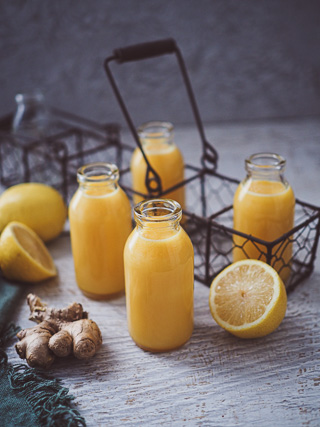 The BEST Homemade Ginger Shots!