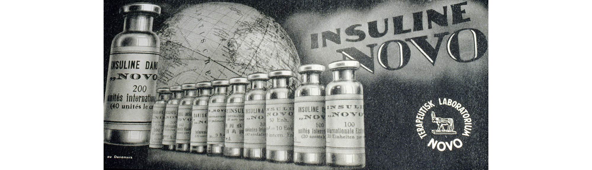 Reklama za Insulin Novo 1930.