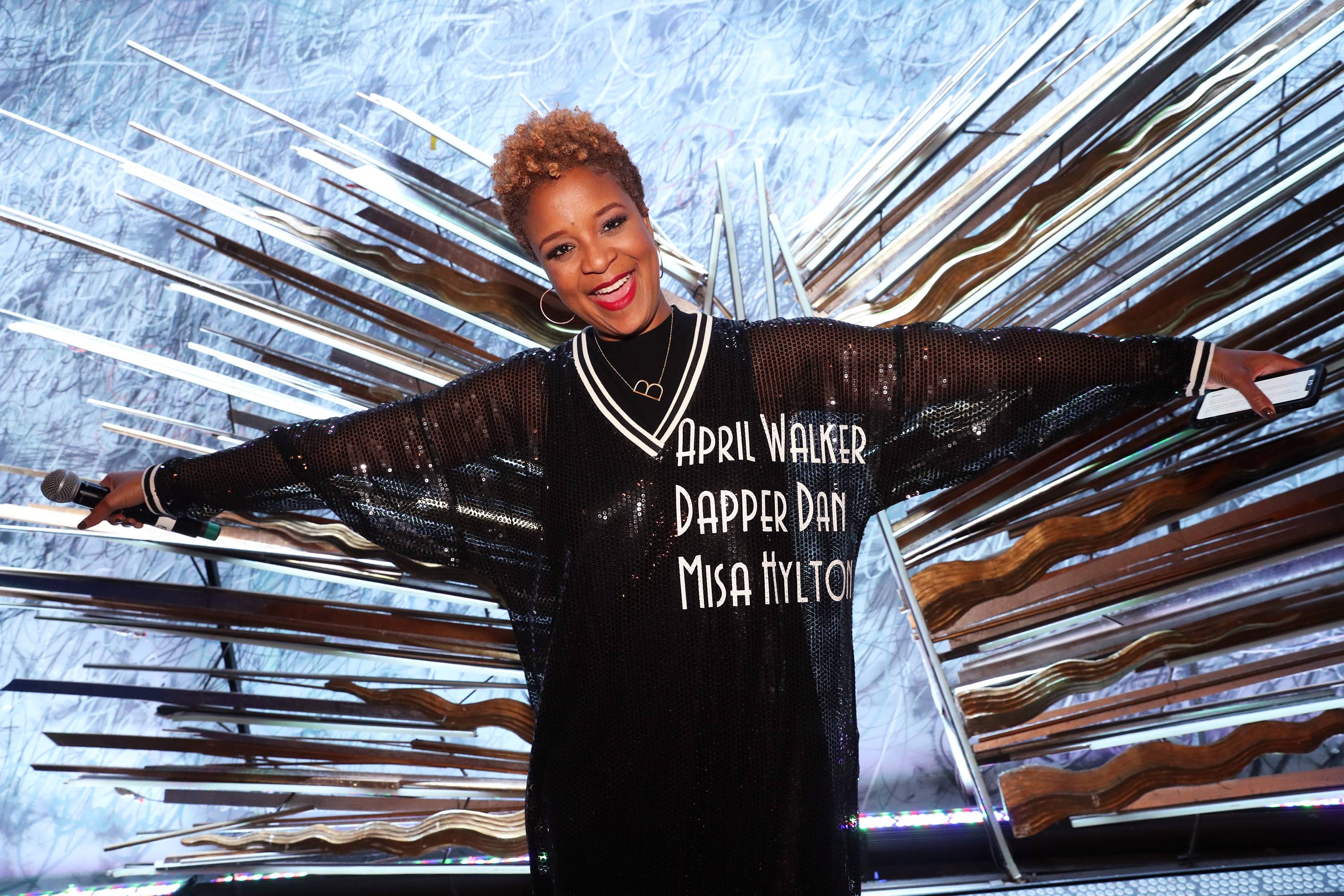 NEW YORK, NEW YORK - FEBRUARY 05: Harlem's Fashion Row Founder and President Brandice Daniel attends Harlem's Fashion Row The Prelude at Sony Hall on February 05, 2020 in New York City. (Photo by Johnny Nunez/WireImage)