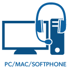 PC/MAC/SoftPhone Headsets