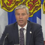 Nova Scotia Premier Tim Houston says 'it's not appropriate, it's not fair' for the federal government to suggest sending thousands of asylum seekers to the province. 