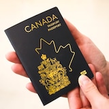 The new Canadian passport.