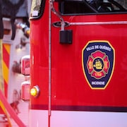 Un camion de pompiers de la Ville de Québec.