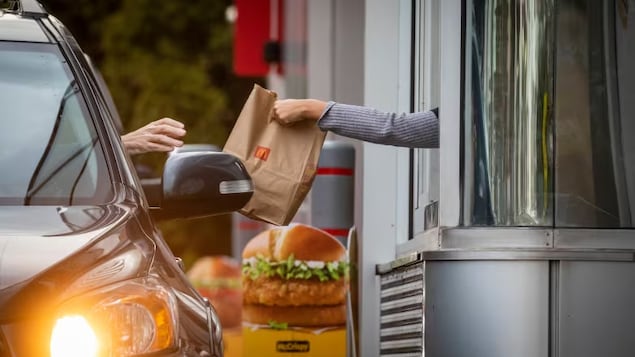 A McDonald's restaurant is pictured at 4410 Still Creek Dr. in Burnaby, B.C., in January 2023. Restaurants have become a major employer of workers through the temporary foreign worker program. Changes to the program, in effect as of Sept. 26, are aimed at shrinking the program and pushing employers to invest more in local employees. (Ben Nelms/CBC)