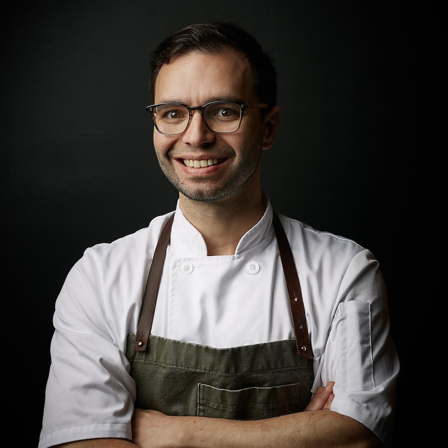 Portrait du chef Patrice Demers.