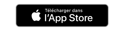 Invitation à télécharger l'application info dans l'App Store.