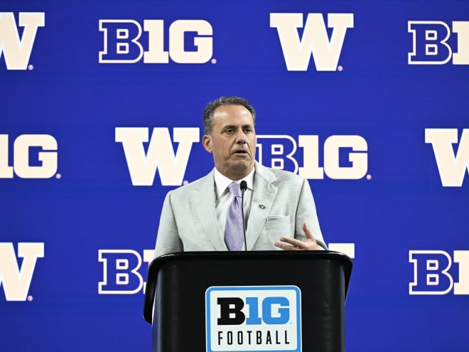 WATCH: Washington coach Jedd Fisch talks at Big Ten Media Days