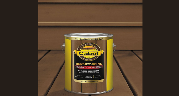   Cabot Ranked No. 1 in Customer Satisfaction for Exterior Stain by J.D. Power Award