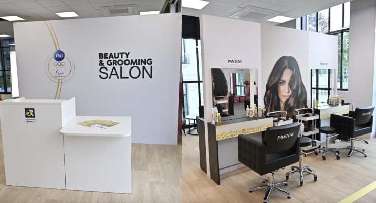 P&G Brands Opens Beauty & Grooming Salon in the Olympic and Paralympic Village