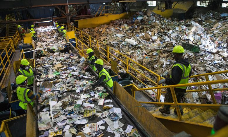 Chinese crackdown may send more recycling to Northwest landfills | The Seattle Times