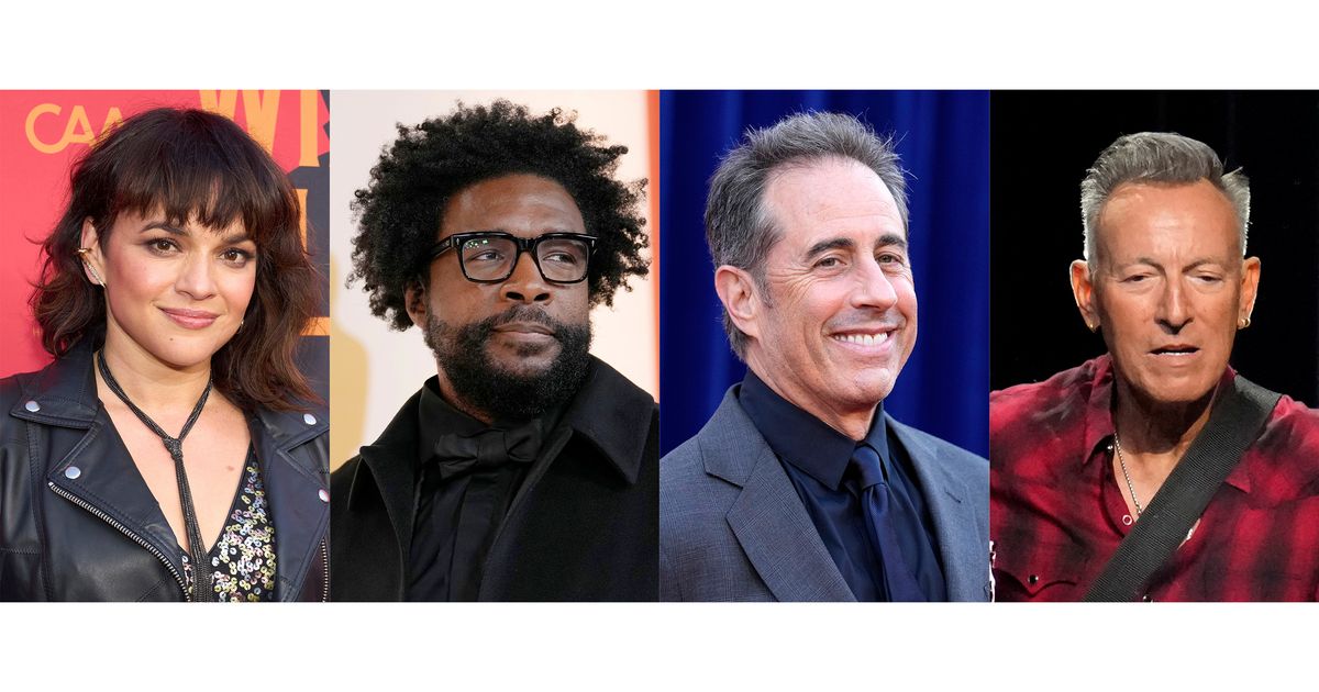 Veterans’ fundraiser draws Bruce Springsteen, Jerry Seinfeld, Questlove and Norah Jones