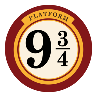 Platform 9 3/4 Logo PNG Vector