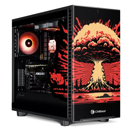 Atomic AMD Ryzen 7 RTX 4070 Ti SUPER 2TB SSD Gaming PC