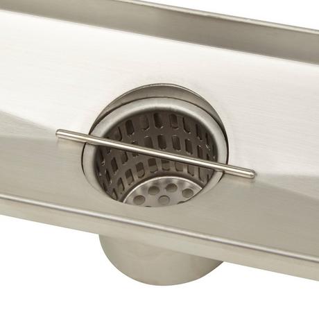 Cohen Linear Tile-In Shower Drain with Drain Flange